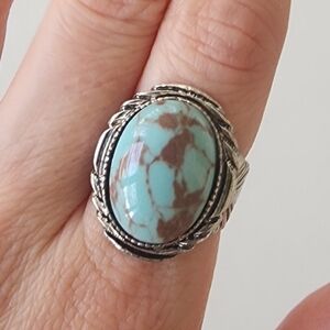 💙 Turquoise Oval Ring